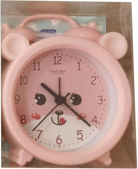 Luna Schreibtischuhr 1Stück 000622559 Rosa