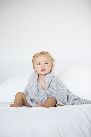 Bonjour Bebe Blanket Nursery Swaddling Blankets Beige Natural 70x90cm