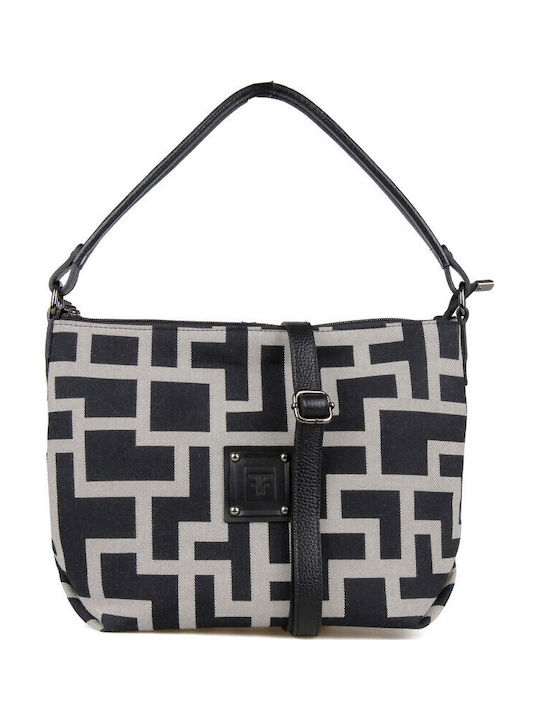 Damentasche Schultertasche Schwarz
