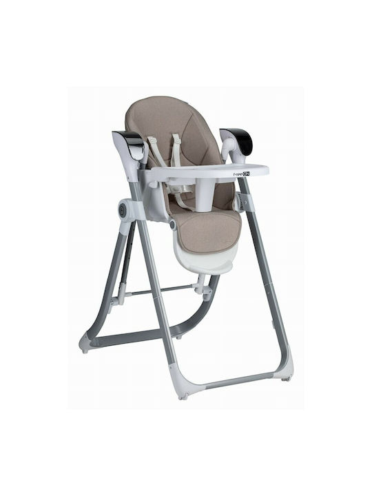FreeOn Oli Deluxe Klappbarer Baby Hochstuhl 2 in 1 Beige