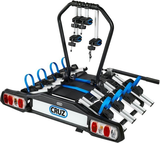Cruz Pivot R3 940-516 Suport Grătar Bicicletă Cârlig Remorcare 4 Biciclete 13 Știfturi