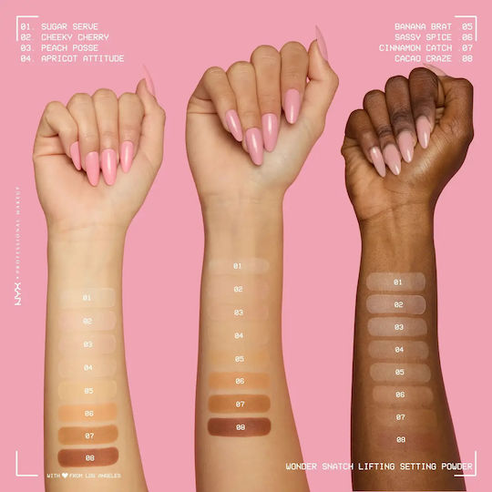 Wonder Snatch Насипна Пудра За Фиксиране 6g 01 Sugar Serve