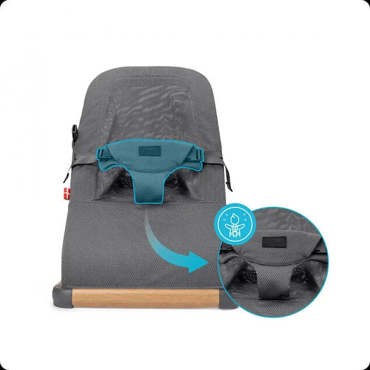 Kidnort Baby Relax Schaukel Moln Gray für Kind bis 2.5kg