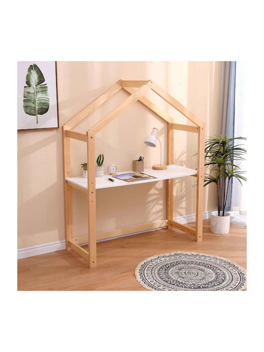Παιδικό Γραφείο Μπεζ 120x44x152cm Παιδικό Γραφείο Μπεζ 120x44x152cm