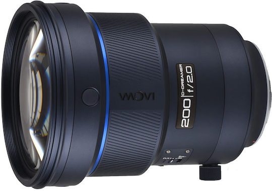 Laowa Full Frame Φωτογραφικός Φακός 200mm f/2 AF FF Σταθερός για Nikon Z Mount Μαύρος