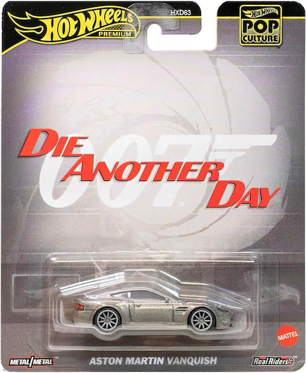 Premium Mașinuță Cultură Pop Premium 007 Die Another Day Aston Martin Vanquish Scară 1:64 pentru 3+ Ani