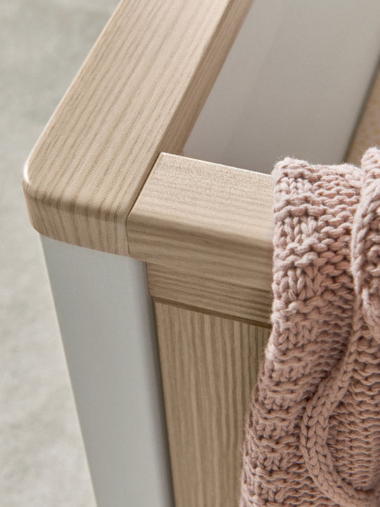 Mamas & Papas Harwell White Natural Crib