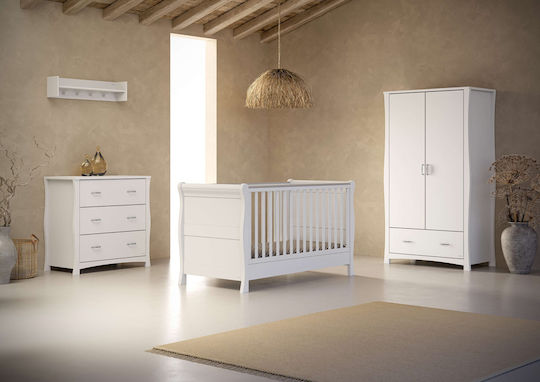 Casababy Полиморфна Люлка London Бяла с Матрак