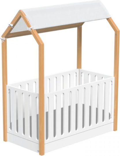Casababy Polymorphische Montessori Babybett La Maison Weiß