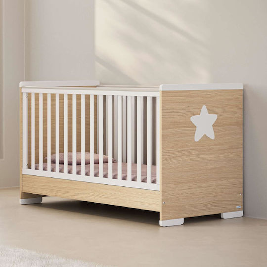 Casababy Polymorphische Babybett Primo Natural & Weiß