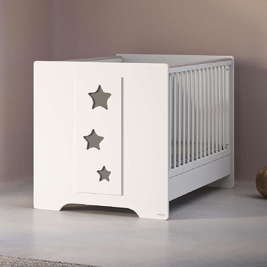 Casababy Πολυμορφική Κούνια Stars Λευκή