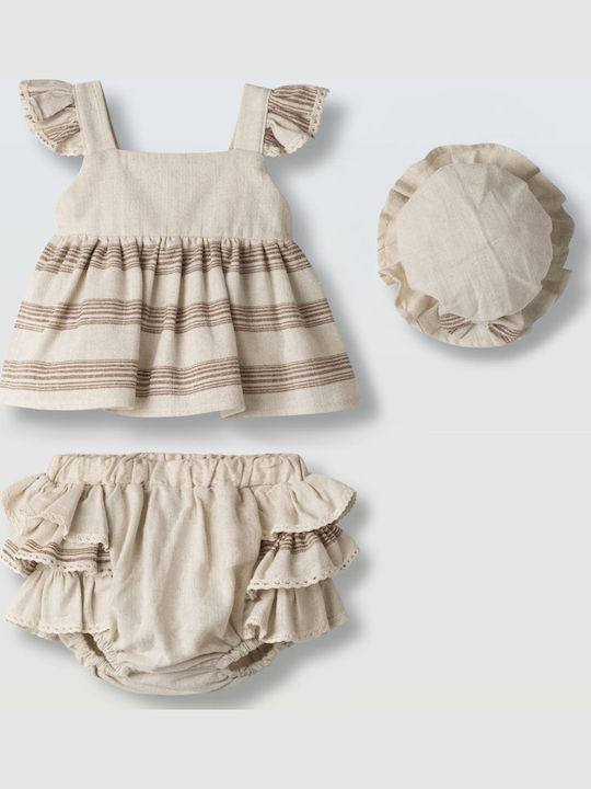 Комплект Лято 3бр Beige Fashion