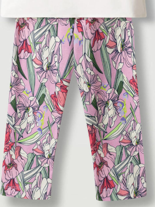 Kinder-Set mit Leggings Sommer 2Stück White