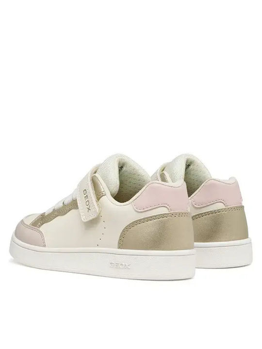 Eclyper Kids Sneakers with Scratch Beige