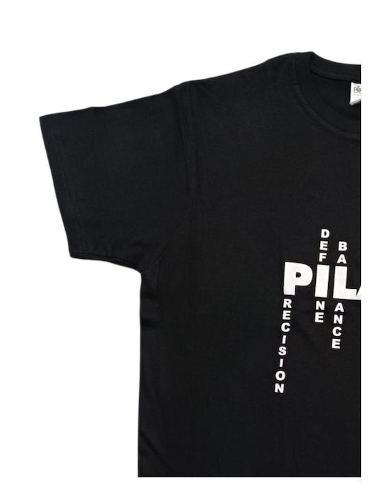 Women's Blouse Short Sleeve Black