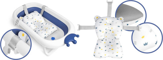 Little Mom Faltbare Babybadewanne Blau