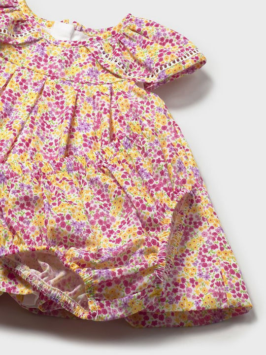 Mädchenkleid Kurzärmelig Rosa