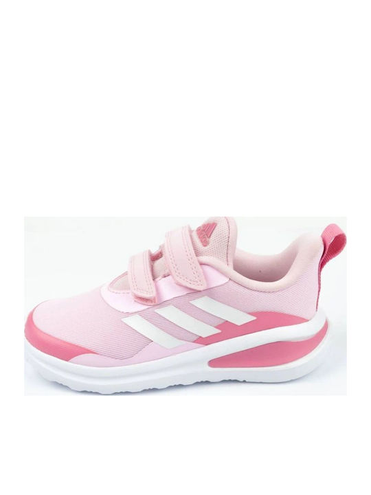 FortaRun Jr Incaltaminte Sport Copii Alergare Cu Închidere Hoop & Loop Roz Clar / Alb Nor / Ton Roz