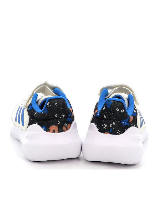 Tensaur Run 3.0 El C Kids Sports Shoes Running With Hoop & Loop Closure White