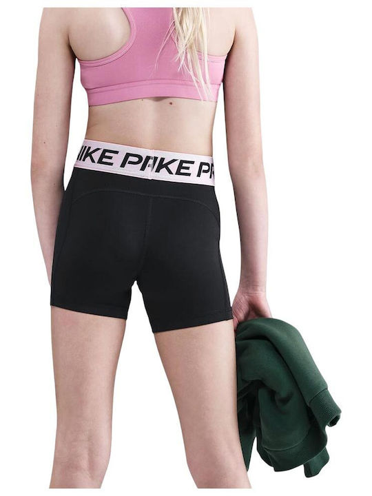 Nike Kinder Leggings Sport Kurz Black, Med Soft Pink, White Pro