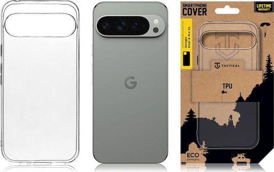 Tactical Cover Back Cover Silicon Transparent (Google Pixel 9 Pro XL)