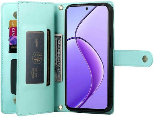 Back Cover Δερμάτινο / Σιλικόνης Πράσινο (Realme 14 Pro+)