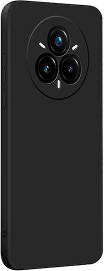 Senso Liquid Задна корица Силикон Черен (Realme 14 Pro)