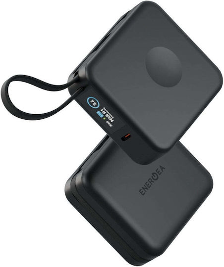 Energea Magpac Mini Plus MagSafe Power Bank 10000mAh 20W with USB-C Port Black