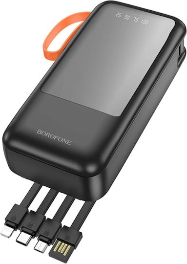 Borofone BJ60A Power Bank 20000mAh mit USB-A Anschluss Schwarz
