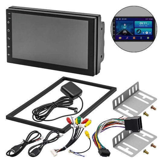 PerVoi Ηχοσύστημα Αυτοκινήτου 2DIN (Bluetooth/USB/WiFi/GPS/Apple-Carplay/Android-Auto)