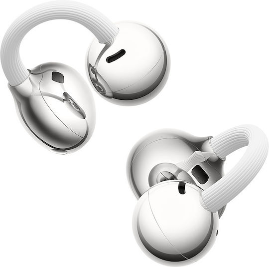 Huawei FreeClip 2 Open Ear Bluetooth Handsfree Ακουστικά με Αντοχή στον Ιδρώτα και Θήκη Φόρτισης Λευκά