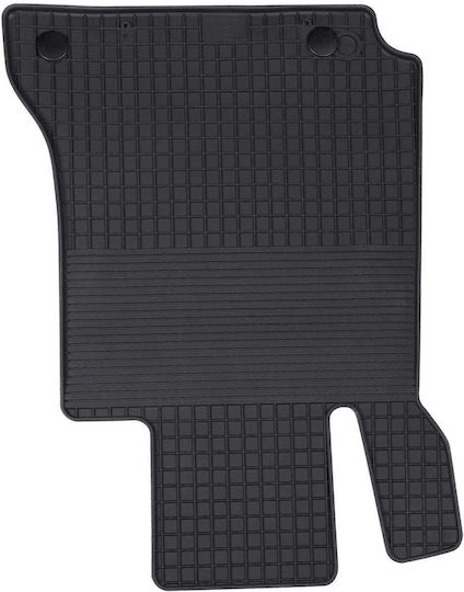 vidaXL Set of Front and Rear Mats 4pcs for Mercedes-Benz C Class 2014 Black