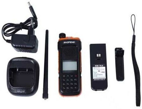 Baofeng BF-UV10 Wireless Transceiver UHF/VHF 5W with Monochrome Screen