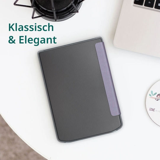 Pocketbook Flip Cover Μωβ (PocketBook 6)