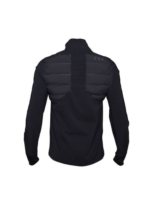 Fox Cycling Windbreaker Jacket Long sleeve Black