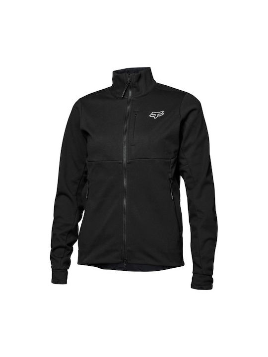 Fox Ranger Cycling Windbreaker Jacket Long sleeve Black