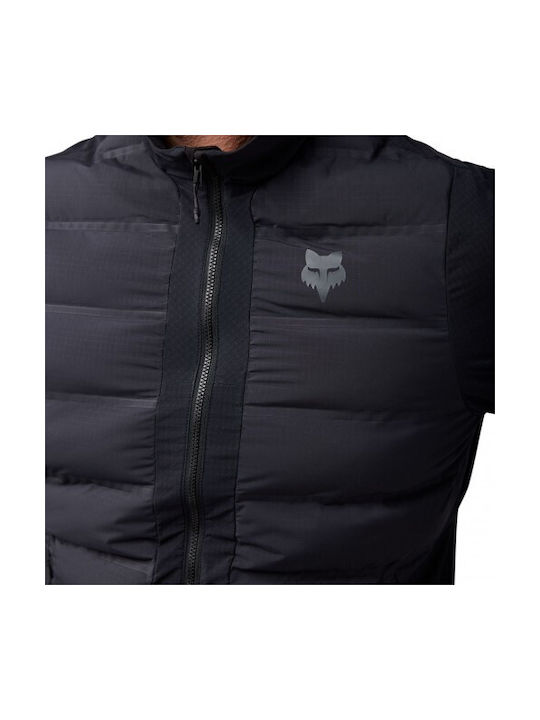 Fox Cycling Windbreaker Jacket Long sleeve Black