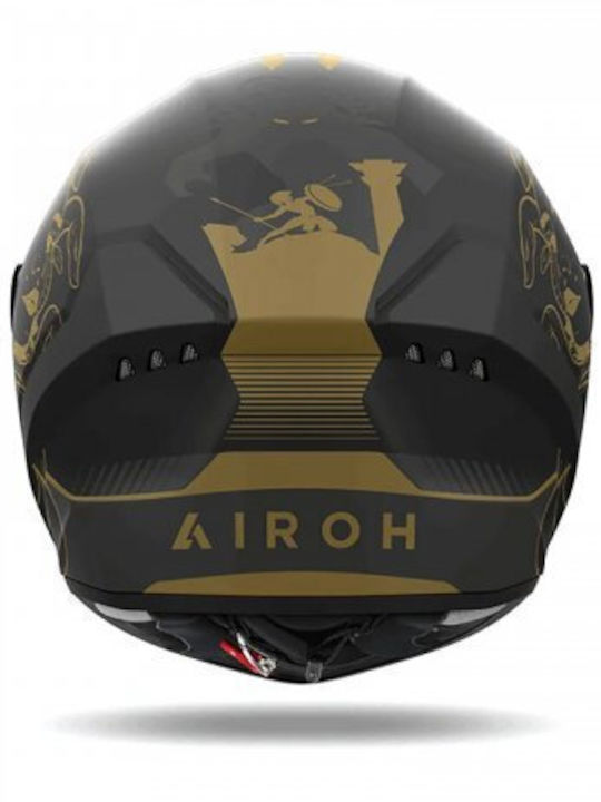 Airoh Connor Titan Mat Motorcycle Helmet Full Face ECE 22.06 1450gr