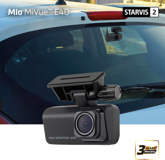 Mio Mivue E40 Car Digital Video Recorder Set 1080P and Rear Camera