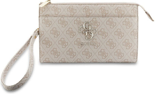 Guess Pu 4g Metal Logo Phone Bag Pink