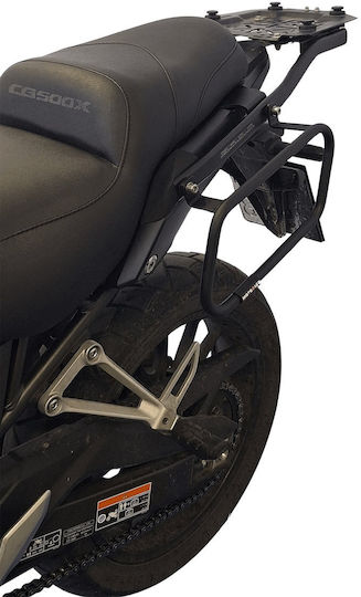 Motorise Side Mounts Luggage Racks Honda Nx500 2024-2025 Cb500x 2019-2023 Compatible Only When Rear Rack Is Already Installed