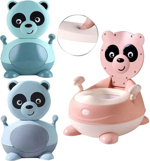 Little Mom Potties Toilet with Lid Green