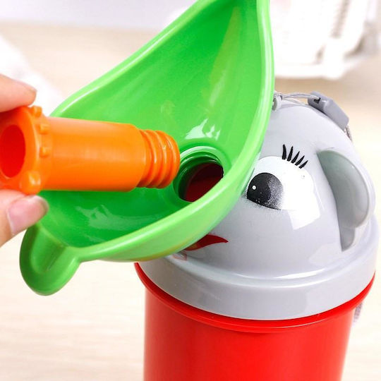 Little Mom Portable Potty with Lid Green