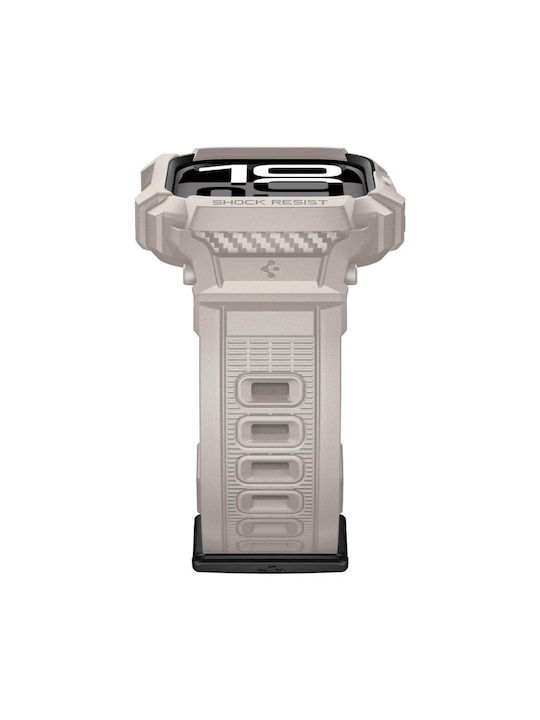 Spigen Rugged Armor Pro V2 Apple Watch 10/11 46mm Dune Beige Acs10506