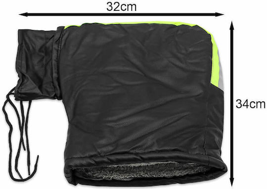 Windproof Hand Shields Fleece Lining W18467