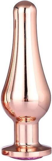 Smd Analyzer Triple Deeper Edition Rocket Butt Plug Set Πρωκτική Σφήνα Σετ 3 S M L Rose Gold Pink Diamond