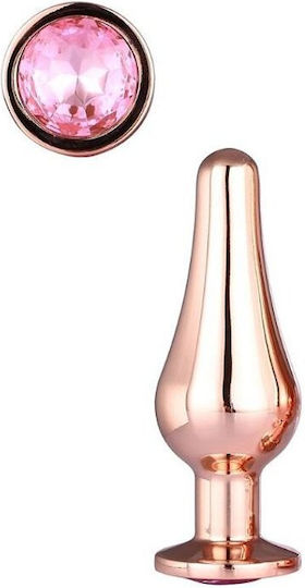 SMD Deeper Rocket Metall Analspielzeug Anal Plug M 11cm Rosa Gold Pink