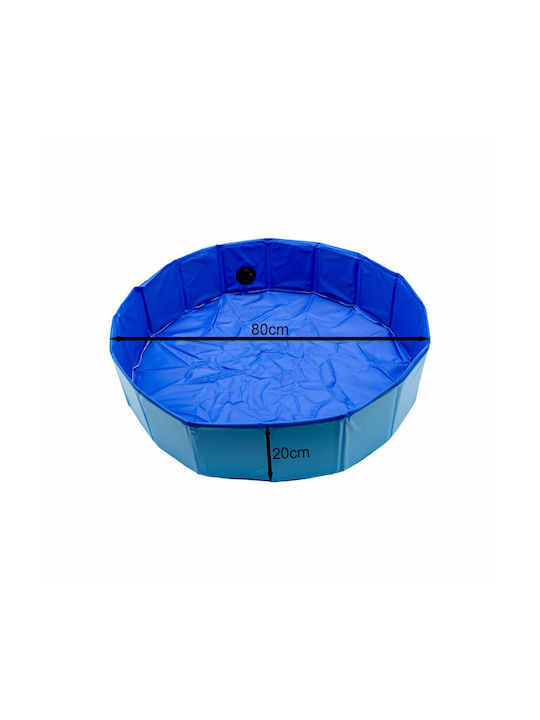 Hundespielzeug Pool 80cm Blau Hundespielzeug Pool 80cm Blau