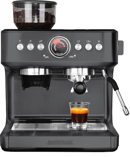 Gastroback Advanced Urban Duo 3000W Налягане 15бар с мелачка Черна