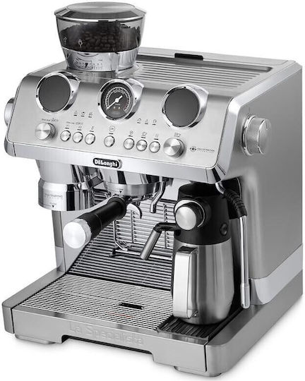 De'Longhi La Specialista Автоматична Еспресо Кафемашина 1450W Налягане 19bar за Капучино Сребрист 1358455